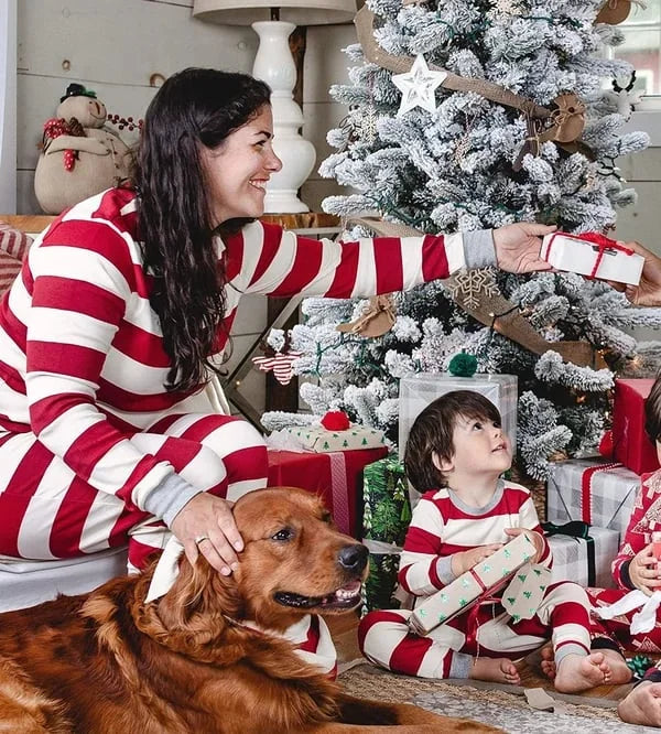 Red Stripe Pyjama Set