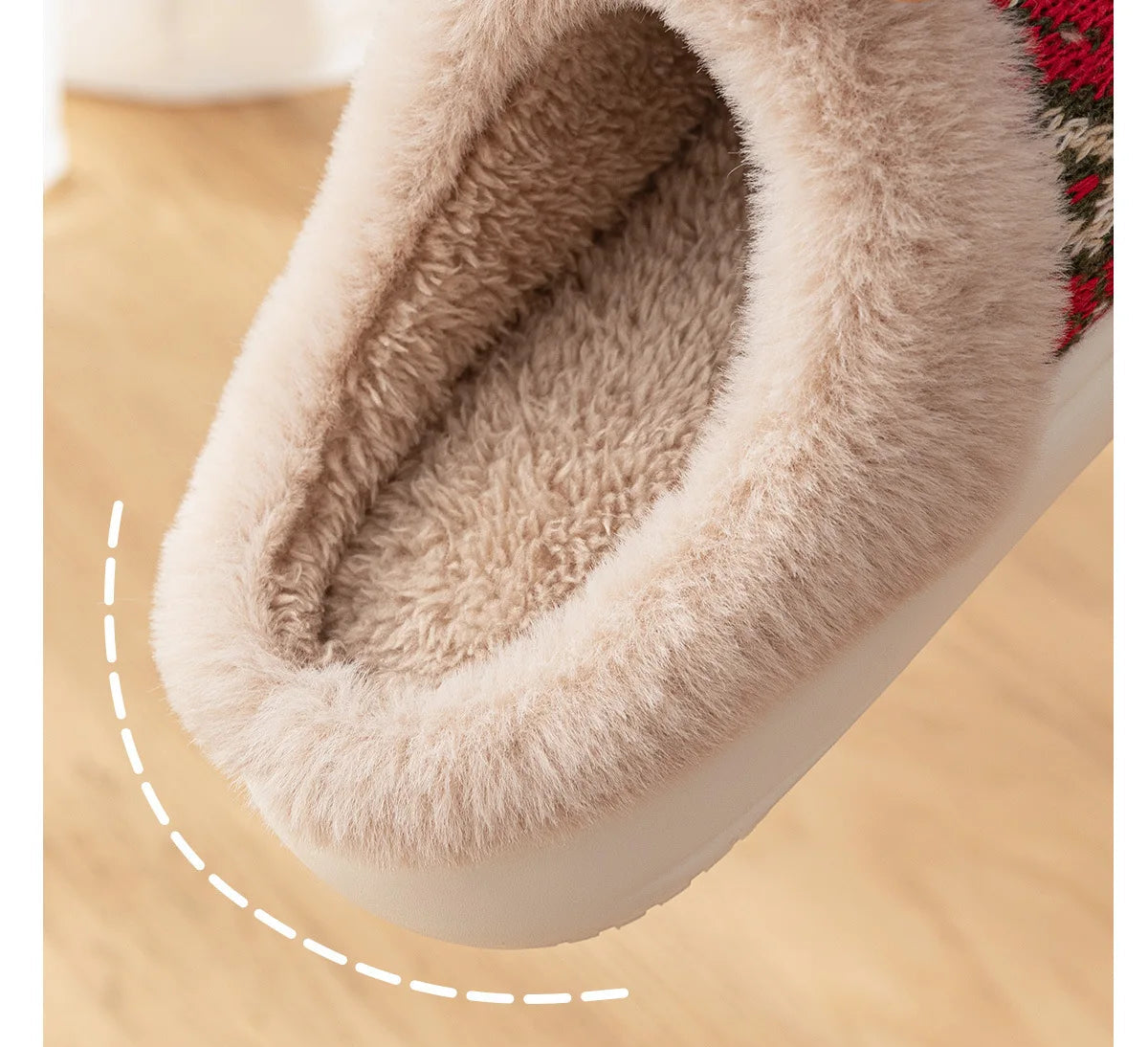 Reindeer House Slippers