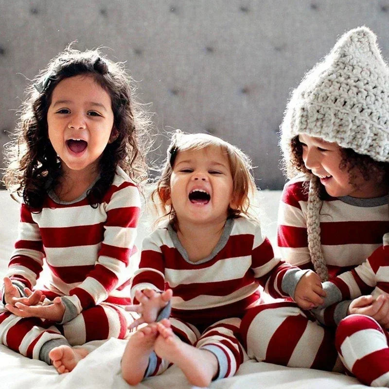 Red Stripe Pyjama Set