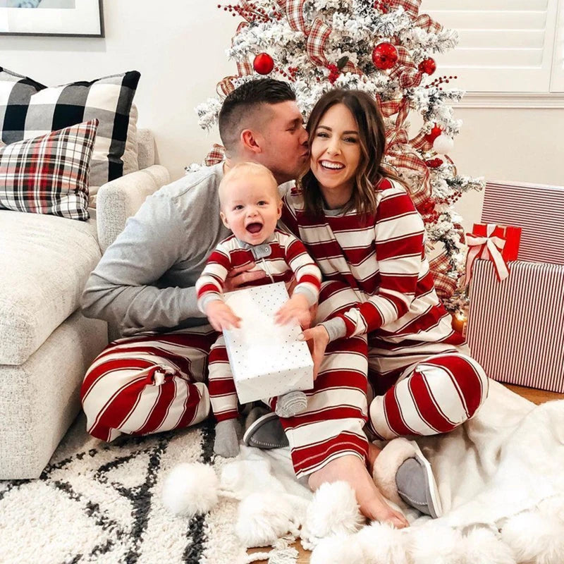 Red Stripe Pyjama Set